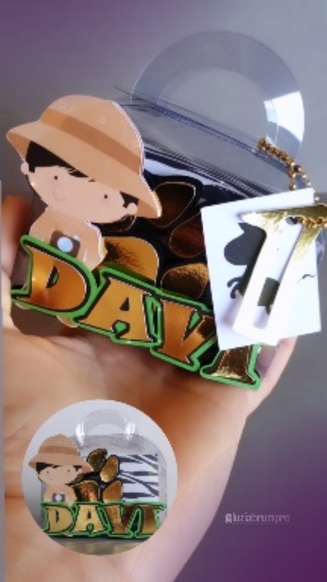 Maleta Acetato Dupla