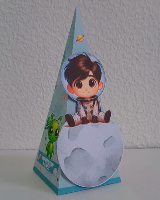 Kit Festa: 20 Lembrancinhas Personalizadas Astronauta Menino - Imagem 3