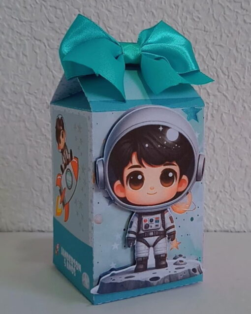 Kit Festa: 20 Lembrancinhas Personalizadas Astronauta Menino - Imagem 2