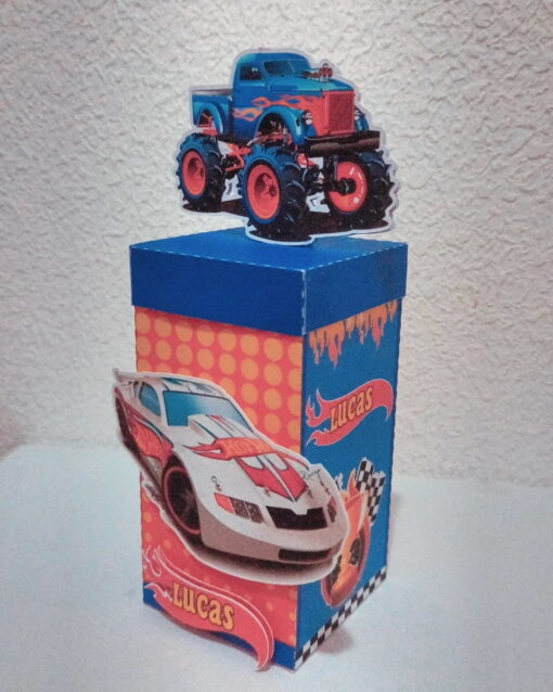 Kit Festa: 20 Lembrancinhas Personalizadas Hot Wheels - Imagem 4
