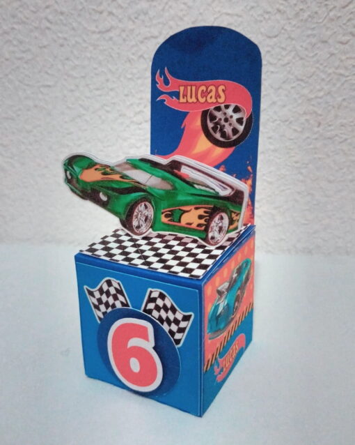Kit Festa: 20 Lembrancinhas Personalizadas Hot Wheels - Imagem 3